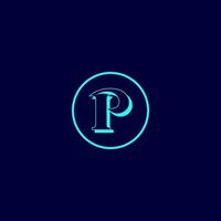 Letter P Logo Design Vector