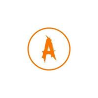 Letter A Logo Design Vector