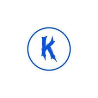 Letter K Logo Design Vector