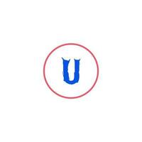 Letter U Logo Design Vector