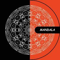 Mandala template for textile to print ready vector