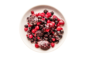 Tasty cranberry isolated on transparent background png