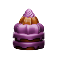 3d icono chocolate pastel png