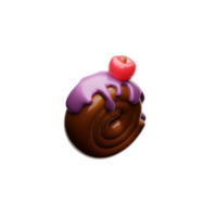 3d icône Chocolat gâteau png