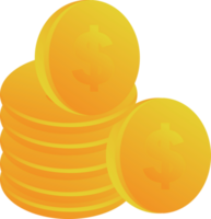 icono de moneda de dinero png