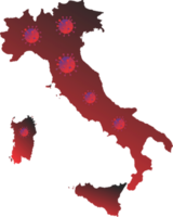 omicron pandemia en Italia png