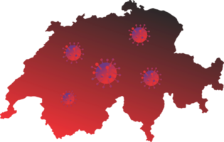 coronavírus epidemia dentro Suíça png
