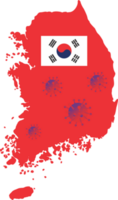 coronavirus epidemic in Korea png