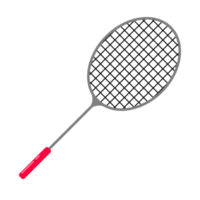 a badminton raquete png