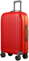 red suitcase travel accessories for vacation png