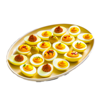 Basic Deviled Eggs png