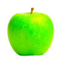 ai generativ grön äpple illustration png