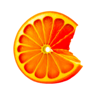 ai génératif Orange fruit png