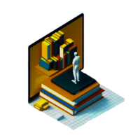 book ladder transparent png