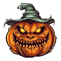 Halloween Illustration Konzept Element, ai generiert png