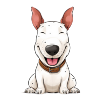 Stier Terrier Clip Art, ai generiert png