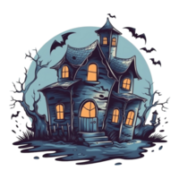 Halloween illustrazione concetto elemento, ai generato png