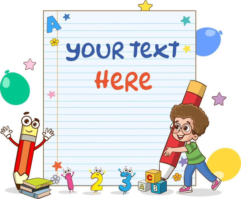 Kids Cover Page Vector Art, Icons, and Graphics for Free Download