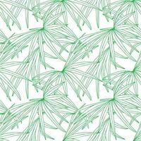 Jungle leaves tropical design vector