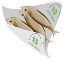 Eco bag packaging Ecology ,Eco package, Modern flat vector concept illustration of a paper bag ecological lifestyle.