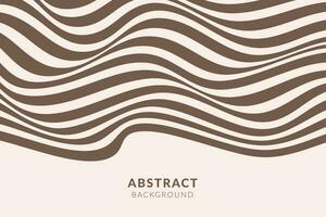 Abstract curved shape background in vector design