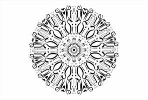 Mandala luxury abstract floral ornament. exelent vector