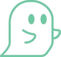 ghost illustration design vector