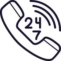 call phone service vector
