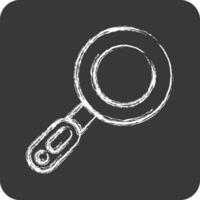 Icon Seo. suitable for Branding symbol. chalk Style. simple design editable. design template vector