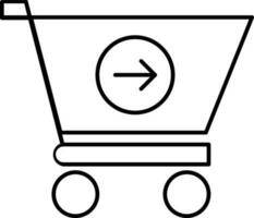cart checkout ecommerce vector