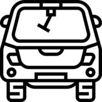 car rear transportation vector