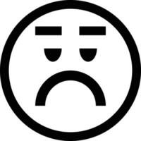 aburrido emoji emoticon vector