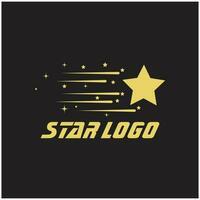 estrella logo ilustración vector y símbolo diseño