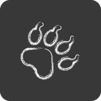 Icon Fauna. suitable for Ecology symbol. chalk Style. simple design editable. design template vector