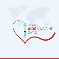 World Aids Vaccine Day Social Media Posts vector