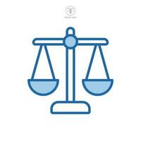 scale icon symbol template for graphic and web design collection logo vector illustration