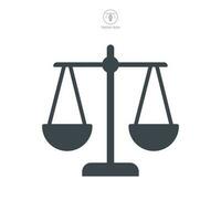 scale icon symbol template for graphic and web design collection logo vector illustration