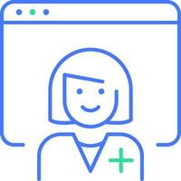 Medicare Remote vector icon