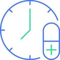 Medicine Time vector icon