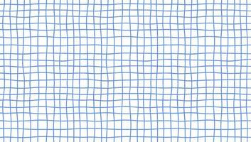 Ilustración de vector de fondo de cuadrícula azul aislado en blanco