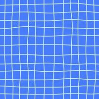 Blue grid check seamless pattern vector illustration