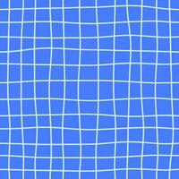 Blue grid check seamless pattern vector illustration