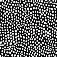 seamless black pattern with dots, in the style of emotive figural distortions, free brushwork, nostalgic minimalism, decorative patterns, simple, applecore, white background vector