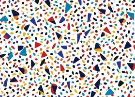 seamless pattern with colorful sprinkles on a white background, in the style of bold, graphic lines, minimalist backgrounds, foampunk, candycore, playful figures, dan colen, jessie arms botke vector