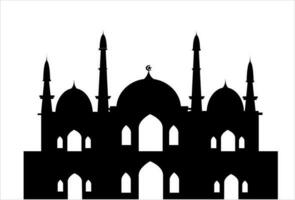 Mosque icon vector Illustration design template. vector illustration for use in banners, web, posters and e-business.
