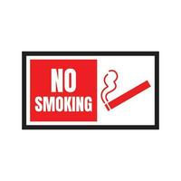 Smoking prohibited notice sign, No smoking here poster sign, vaping not allowed vector