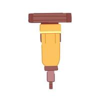 healthy water filter cartoon vector illustration