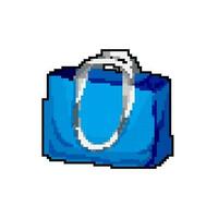 tote beach bag game pixel art vector illustration