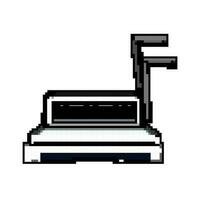 binder binding machine game pixel art vector illustration