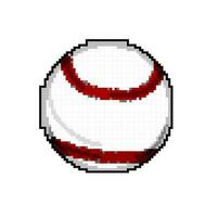 baseball ball sport game pixel art vector illustration